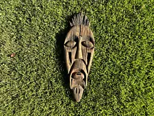 Adventureland tiki mask carved by Justin Scarred