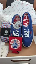 Size 9.5- VANS Pabst Blue Ribbon x Authentic PBR