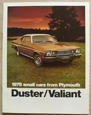 PLYMOUTH DUSTER / VALIANT 1975 USA Car Sales Brochure #81-005-0003