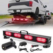 22" Wireless LED Tow Light Bar 7 Way Blade Transmitter For RV Truck Car Hauler