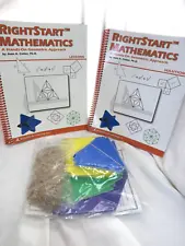 Right Start Mathematics Math Geometric Approach Lessons and Solutions + Panels