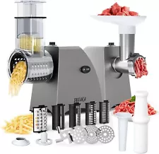 Sa... 2 in 1 Electric Cheese Grater and Meat Grinder for Home Use Kube Maker