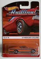 HOT WHEELS REDLINE 1969 MERCURY CYCLONE