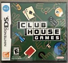 Clubhouse Games (Nintendo DS, 2006) - New & Sealed