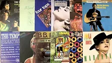 You Pick 60s 70s 80s 90s Vinyl Records LP Pop R&B Soul Funk Blues - Many Titles