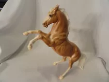 Breyer Rearing Palomino Fighting Stallion Horse Glossy Finish 12+ inches long