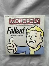 Hasbro FALLOUT MONOPOLY Collector's Edition Board Game 2015 Complete