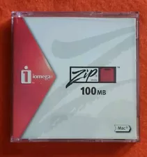 Never Used, Brand New, iOmega Zip Disk 100 MB, Formatted For MAC