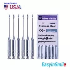 Dental Endodontic Gates Drills Root Canal Stainless Steel #3 32mm Easyinsmile