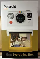 Polaroid NOW Everything Box Autofocus i-Type Instant Camera White NEW & SEALED