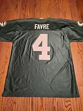 Greenbay Packers Brett Favre NFL Football Jersey #4 Size Mens Medium