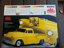 1996 MAC Tools Color Glossy Poster 1955 Chevy Pro Street Truck