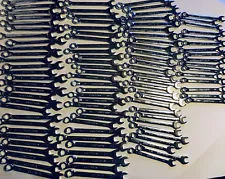 WHOLESALE LOT Craftsman 72 pc Combination Wrench Set Metric MM & Standard SAE