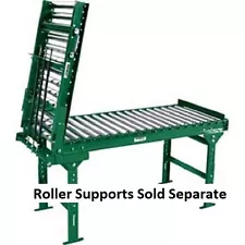 NEW! 3' OAL-Spring Assist Gate Section Galvanized Steel Roller Conveyor-22" BF!