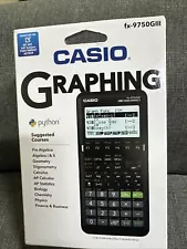 Casio Graphing Calculator FX-9750GIII New