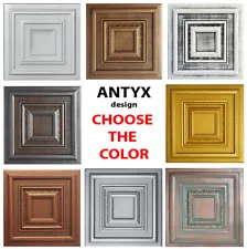 Ceiling Tiles, Glue Up, Foam - Faux Tin, Best Seller !!! ANTYX 20" x 20"