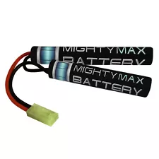 Mighty Max 8.4V 1600mAh NiMH BUTTERFLY REPLACES KWA KM4 SR10 2GX M4 RIS AEG RIFL