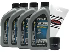 Cyclemax 2007-2008 Genuine OEM Kawasaki ULTRA 250X Jet Ski Oil Change Kit