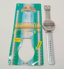 Mighty Morphin Power Rangers White Ranger / Tommy Wrist Communicator Watch 1995