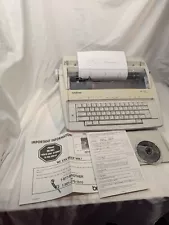 Brother ML100 Electric Typewriter Works Comes With Extra Daisy Wheel