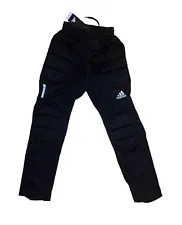 Adidas Goalkeeper padded Pants, Black, men's xlarge, NEW/tag. great for practice