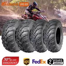 Set 4 ATV Tires 25x8-12 25x10-12 6 Ply Front & Rear All Terrain 25x8x12 25x10x12