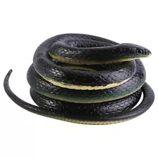 Creative And Funny Soft Rubber Snake Rubber Snakes For Garden Props Halloween