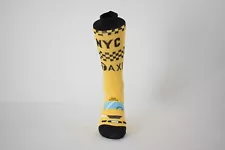 Men's Crew Socks New York City Taxi Big Apple Shoe Size 6-12.5