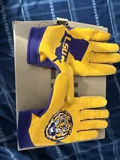 Nike LSU Superbad Football Gloves Men's 2XL NCAA