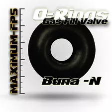 GBB KWA Airsoft Fill Valve O-Ring Replacements - Nitrile - 8 pcs