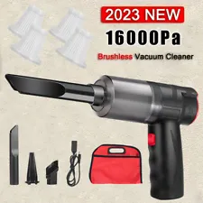 Car Vacuum Cleaner 12V Cordless Handheld Vac Air Duster Wet/Dry for Home/Car Use