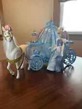 Cinderella, Horse & Carriage Deluxe Gift Play Set W/Doll Disney Princess 25x14.5