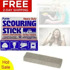 Pumie Pumice Heavy Duty Scouring Stick Clean Bar Toilet Oven Stove Tub Kitchen