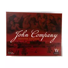 Wehrlegig Board Game John Company (2nd Ed) w/Metal Coins! EX/NM