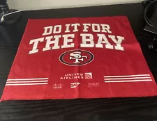 San Francisco 49ers Do It For The Bay Rally Towel - Brand New