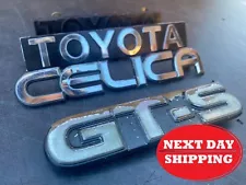 1984 1985 Toyota Celica 22RE RA64 RA65 Gts exterior trim emblem badges oem