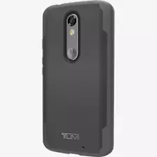 TUMI Coated Canvas Co-Mold Case for Moto Droid Turbo 2 - Gray/Black