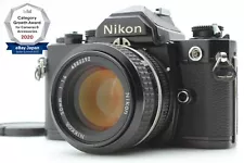 **Exc+5** Nikon FM Black 35mm Film Camera + Ai Nikkor 50mm f/1.4 Lens From Japan