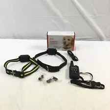 Funnipet Pro Black Green 4 Levels Shock Vibration Beep Dog Training Collar Used