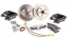 1970-77 2nd Gen Camaro Front Wilwood Black Caliper Wheel Kit Upgrade