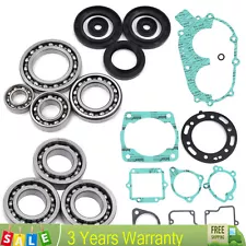 For Polaris ATV 400 400L Full Engine Gasket Bearing & Oil Seal Rebuild Kit SALE (For: 1995 Polaris Sportsman 400)