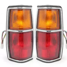 Pair Tail Lamp Light Rear For Nissan Datsun 720 4WD SD23 Pickup 1982 - 1984