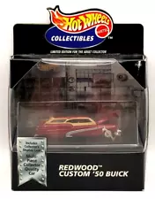 1998 Hot Wheels Redwood Custom 1950 Buick Station Wagon 1:64 NEW IN BOX MINT