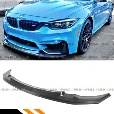 For 15-19 BMW F80 M3 F82 F83 M4 GTS Style Carbon Fiber Front Bumper Lip Splitter