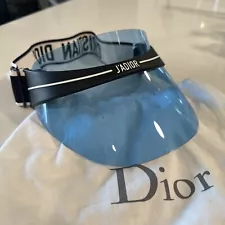 CHRISTIAN DIOR DiorClub1 Sun Visor blue hat