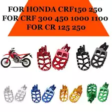 Motorcycle FootRest Footpegs Foot Pegs Pedals For HONDA CR125 CR250 CRF 250 X 30