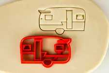 Vintage Travel Trailer Camper Glamper Cookie Cutter like SHASTA