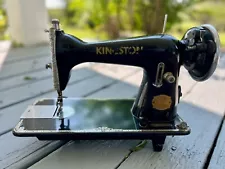 VINTAGE RARE OCCUPIED JAPAN KINGSTON SEWING MACHINE UNTESTED