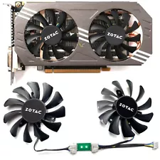 For ZOTAC GeForce GTX 970 4GB Graphics Card Replacement Cooling Fans Accessory