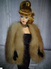 AllforDoll Fur STOLE - WRAP for Barbie Vintage Silkstone Fashion Royalty Doll